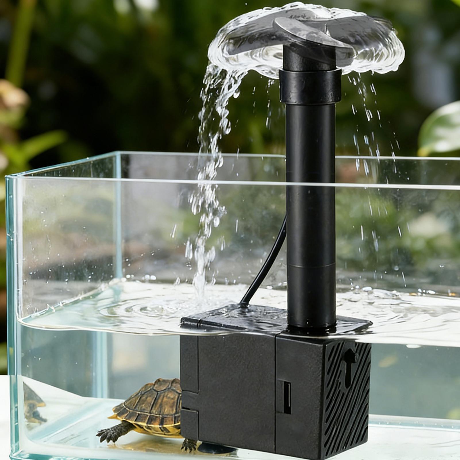 Powerhead Circulation Pump - 水槽用波動発生器 360度回転 超静音循環ポンプ 水流フィルター 波動発生器 パワーヘッド