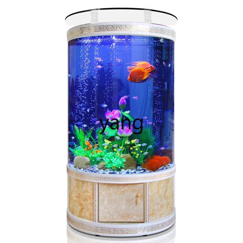 Aquarium Xxl - LTT半円形水槽 アクアリウム リビングルーム 床置き 天井まで届く エコガラス
