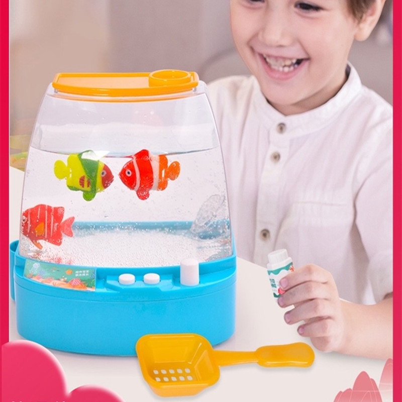 Aquarium Fish Game - 子供のための電気水族館のおもちゃ,新しい,面白い,家族のゲーム,親子の相互作用,音楽と照明