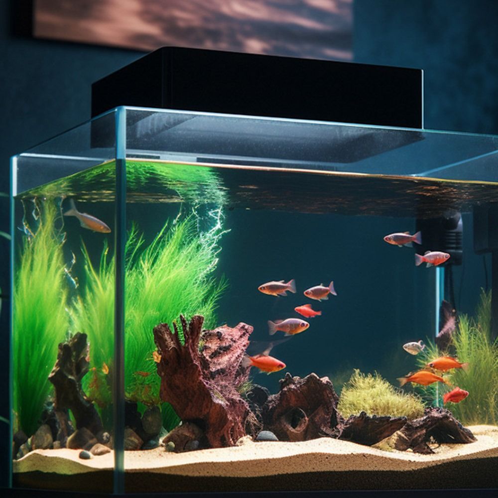 頑丈な磁気式水槽蓋カバー DIY 簡単設置 水槽メッシュ蓋カ - Aquarium Fish Net のレビューと価格