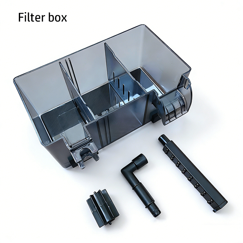 小型水槽用フィルターボックス 静音水循環システム 乾湿分離フ - Box Fish In Aquarium のレビューと価格