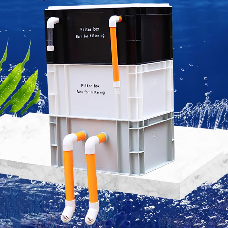 水槽用外部フィルターボックス、魚飼育池用大型水循環フィルター - Box Fish In Aquarium のレビューと価格