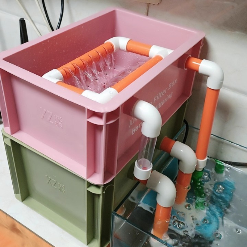 水槽用外部フィルターボックス、魚飼育池用大型水循環フィルター - Box Fish In Aquarium のレビューと価格