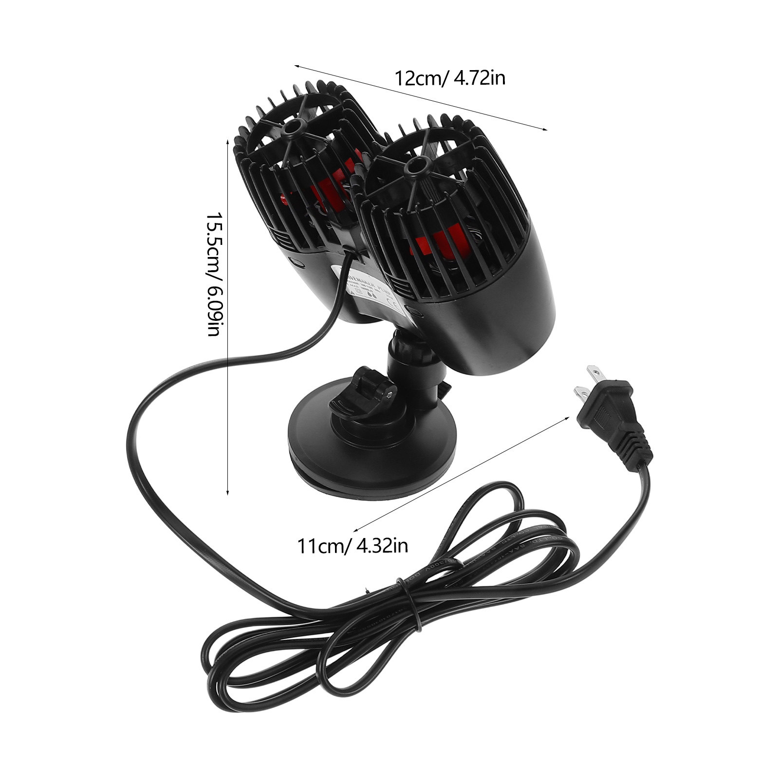 ダブルヘッド水槽用ウォーターポンプ ウェーブメーカー 魚タン - Powerhead Circulation Pump のレビューと価格