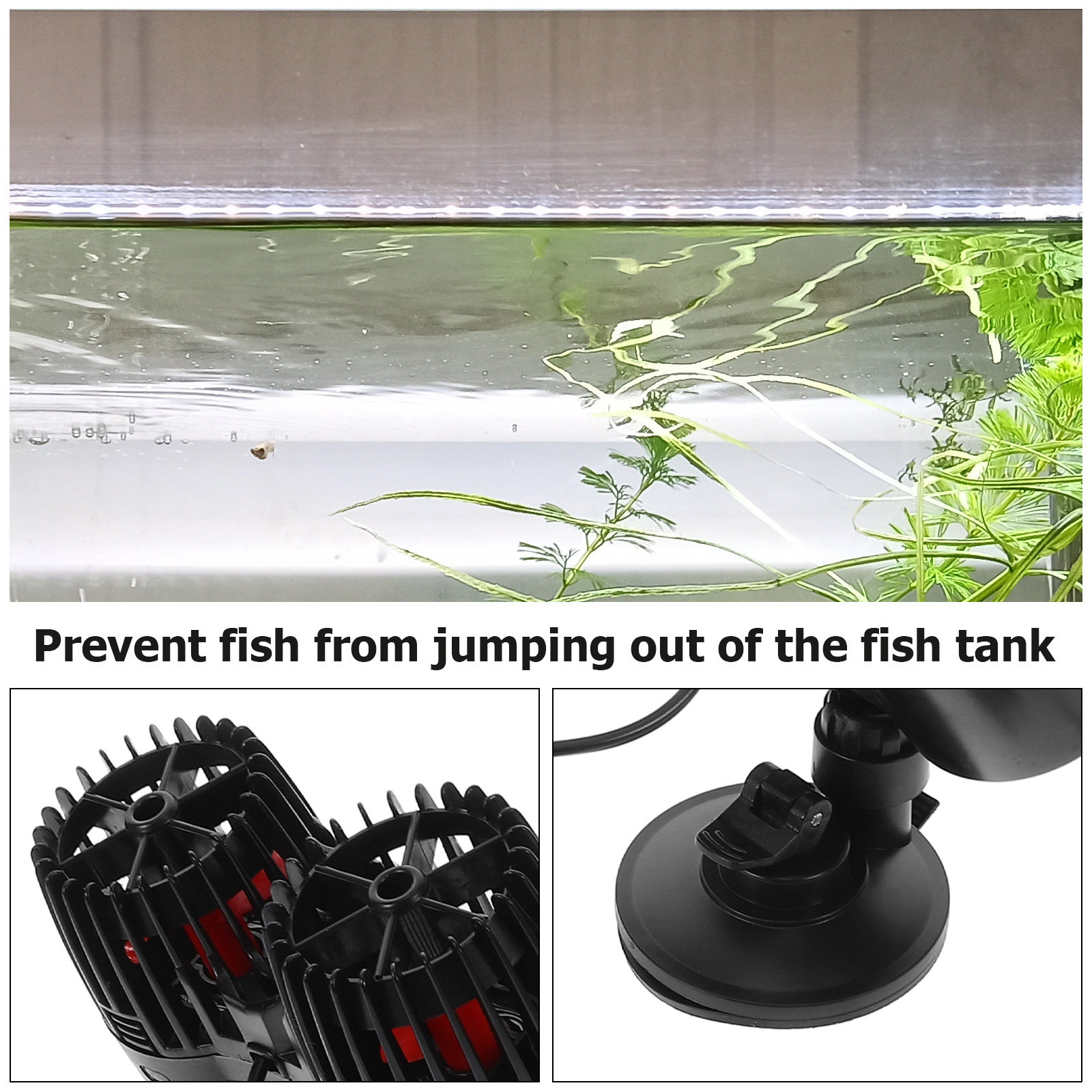 ダブルヘッド水槽用ウォーターポンプ ウェーブメーカー 魚タン - Powerhead Circulation Pump のレビューと価格