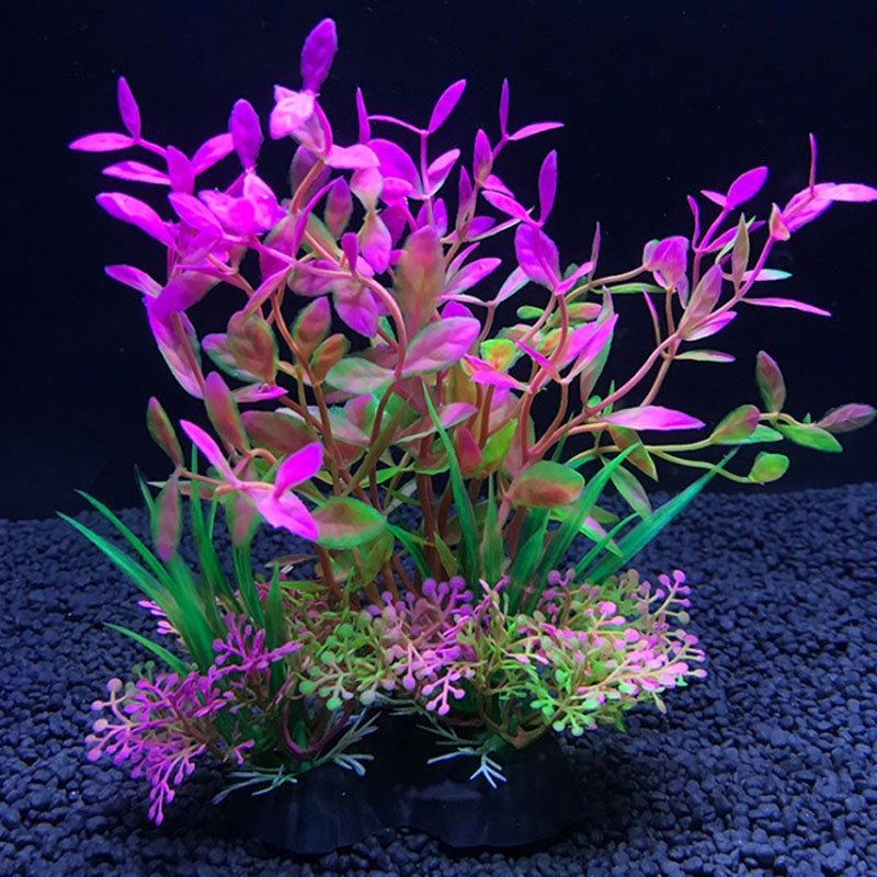 水族館の装飾、さまざまな模擬植物、水生植物、水生植物、水族館 - Aquarium Fish Variety のレビューと価格