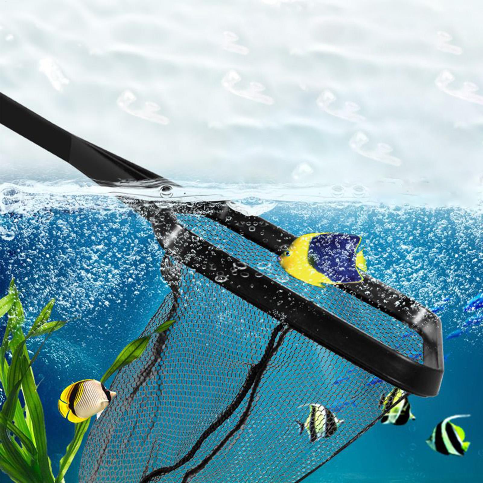 プールネット水槽サルベージネット水族館クリーニングツールポー - Aquarium Fish Net のレビューと価格