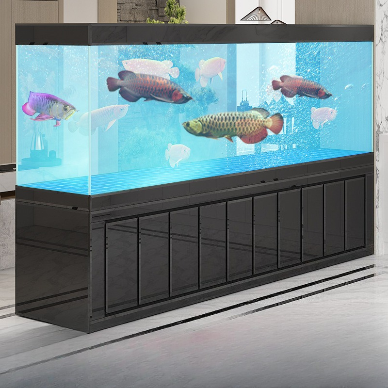 大型金龍水槽 アクアリウム リビングルーム オフィス スクリ - Aquarium Xxl のレビューと価格