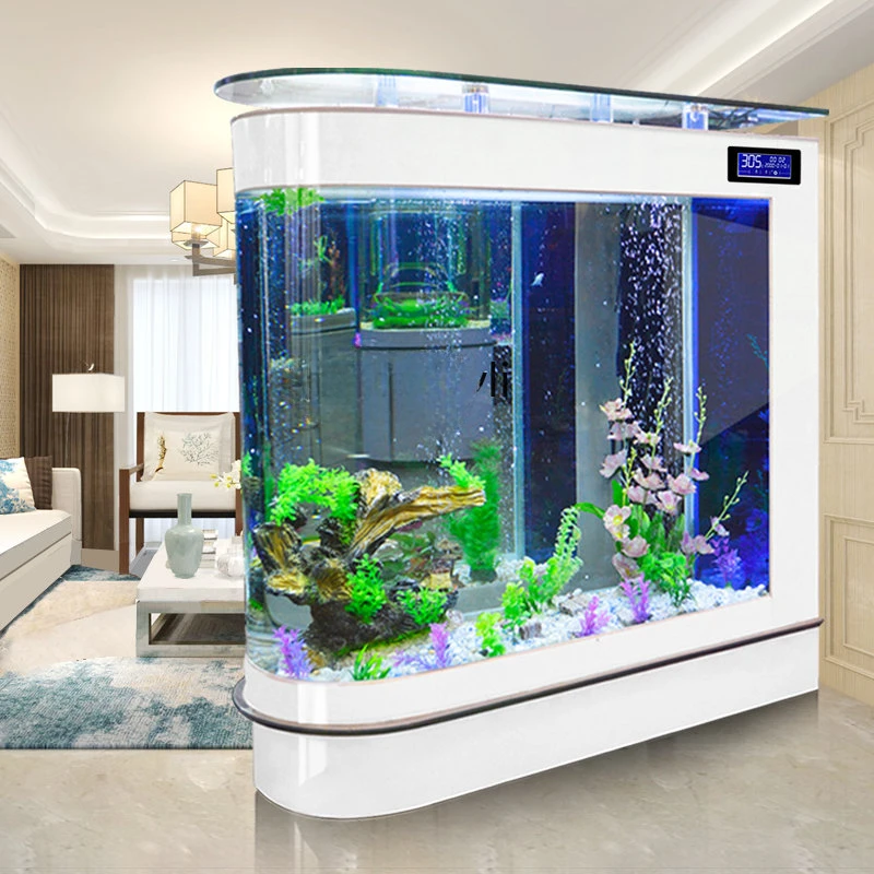 弾丸水槽水族館大型魚グローブパーティション生態ガラス水槽バー - Aquarium Xxl のレビューと価格