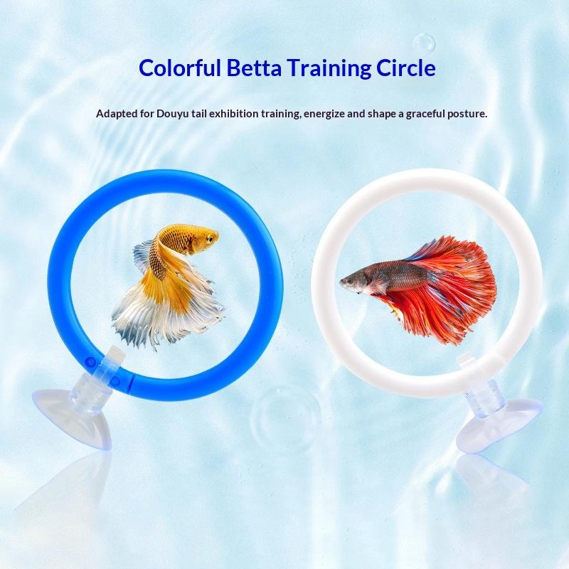 卸売カラフルなベタ魚トレーニングリングセット、ベタ魚の尾の拡 - Aquarium Fish Game のレビューと価格