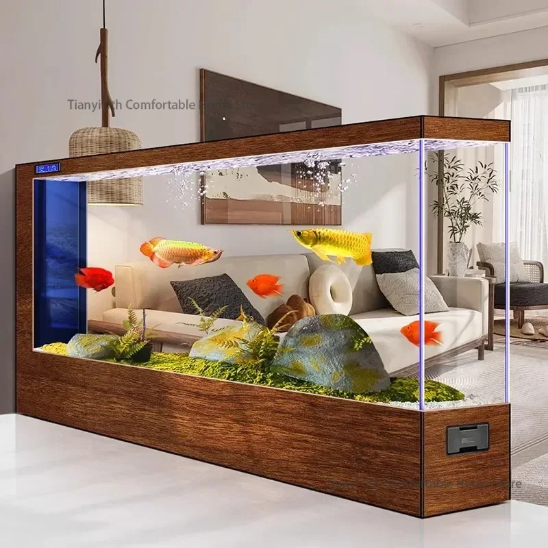 超大型透明高級水槽 オリジナリティデザインを高く評価 長い床 - Aquarium Xxl のレビューと価格