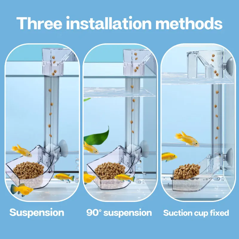 水族館用の透明なアクリルフィーダー,滑り止めチューブ,さまざ - Aquarium Fish Variety のレビューと価格
