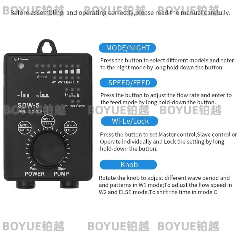 WiFi対応アクアリウムウェーブメーカー 静音循環ポンプ リ - Powerhead Circulation Pump のレビューと価格