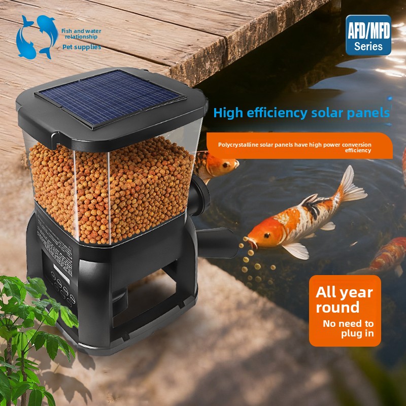 ジェバオソーラー鯉池屋外魚池大型水槽自動給餌器魚給餌機カスタ - Aquarium Xxl のレビューと価格