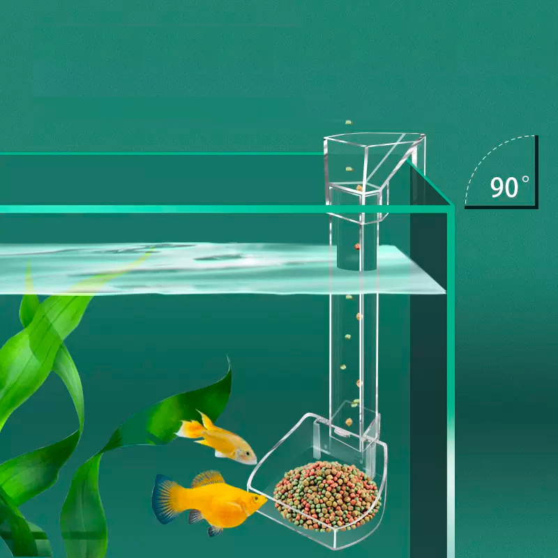 水槽用アクリル給餌チューブ 漏れ防止魚用デザイン 透明な魚用 - Aquarium Fish Variety のレビューと価格