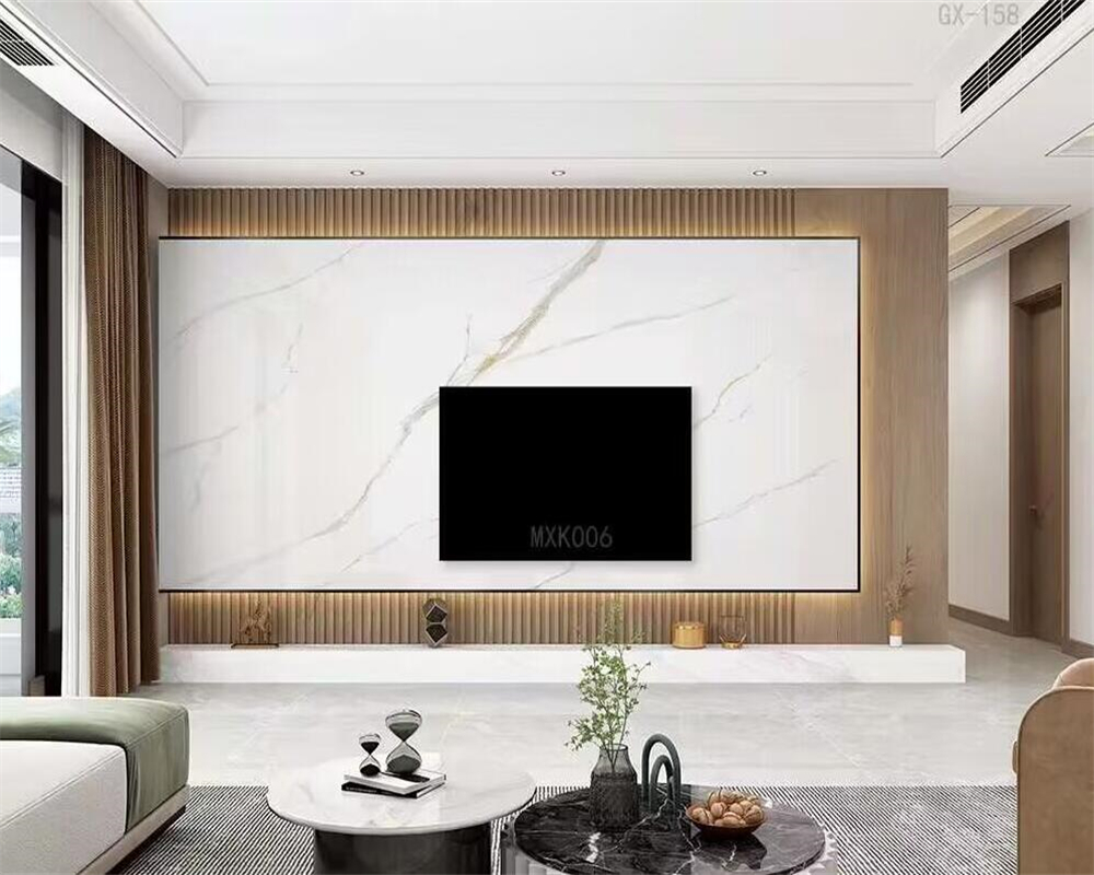 Beibehang 現代の新しい中国の壁紙抽象的な高級ソファ - Background Film 3D のレビューと価格