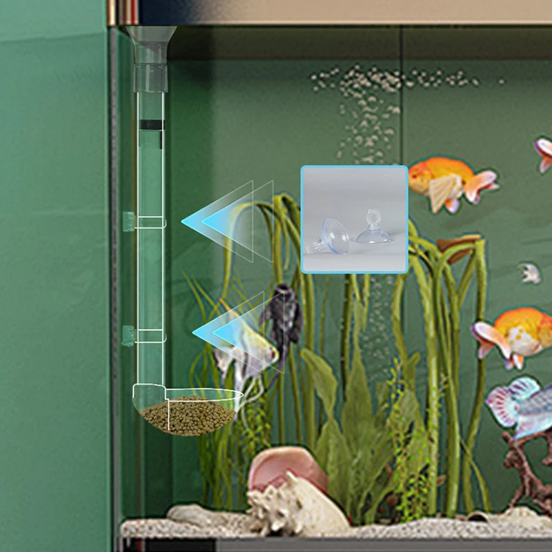 水族館アクリル給餌チューブアンチスティック給餌装置デザイン透 - Aquarium Fish Variety のレビューと価格