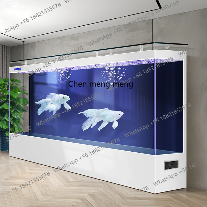 G153 生態水槽、リビングルームに置く大型超白ガラス、水換 - Aquarium Xxl のレビューと価格