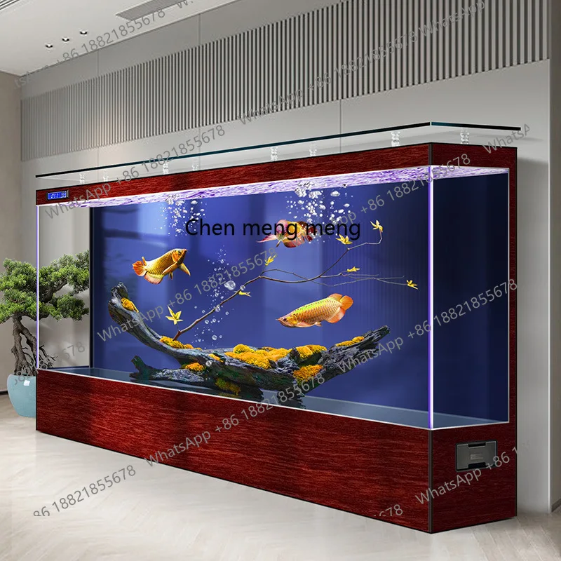 G153 生態水槽、リビングルームに置く大型超白ガラス、水換 - Aquarium Xxl のレビューと価格