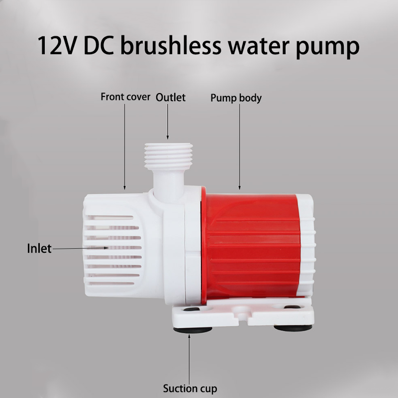 水族館用の小型水中ポンプ,ブラシレス,12V DC,水槽,噴 - Aquarium Fish Tank のレビューと価格